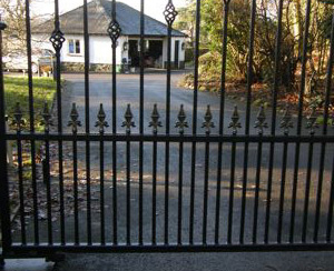 newly resurface tarmac driveway