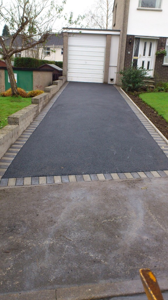 driveway resurfaced in Kendal Cumbria