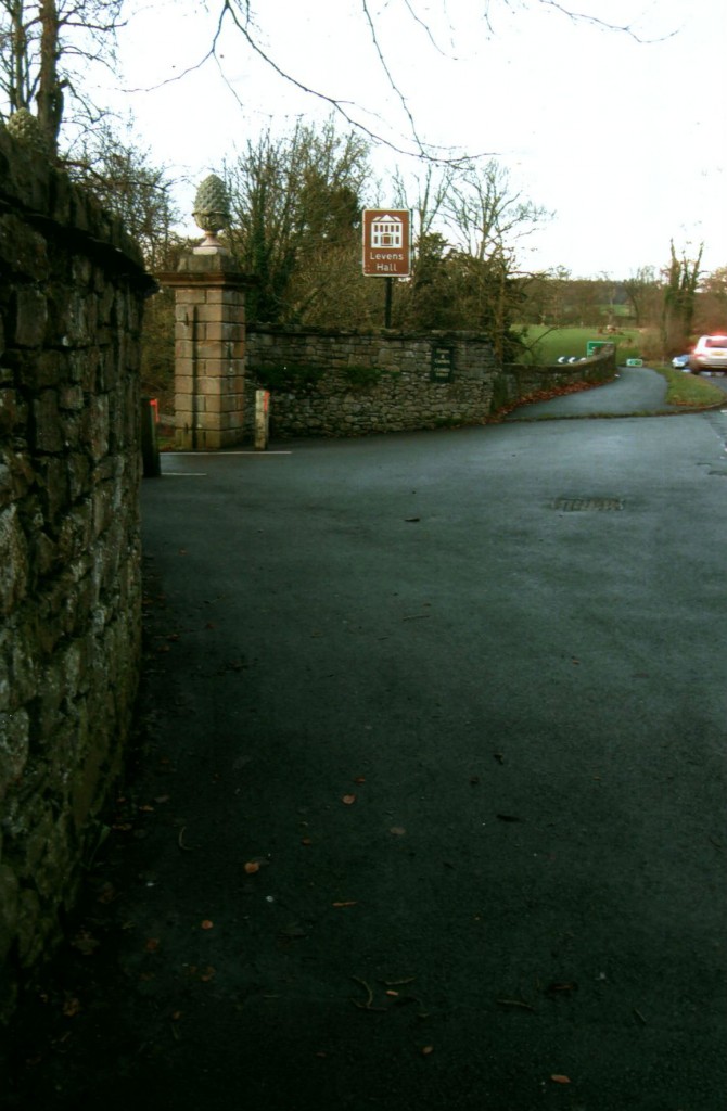 levens hall has new tarmac driveway